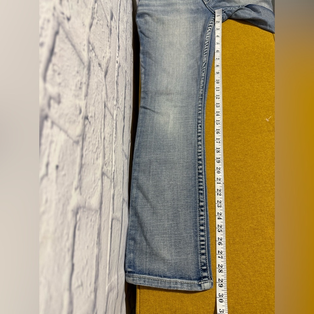 BKE Three Light Blue Men's Slim Fit Straight Leg Jeans, Size 28x30 - Picture 12 of 12